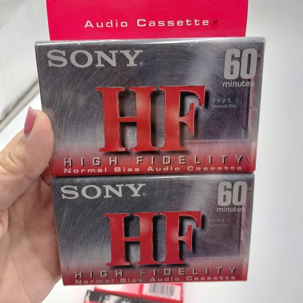 New Sony Digital HF Hi8 7 Tape Lot 60 & 90 Min Normal Bias Sealed